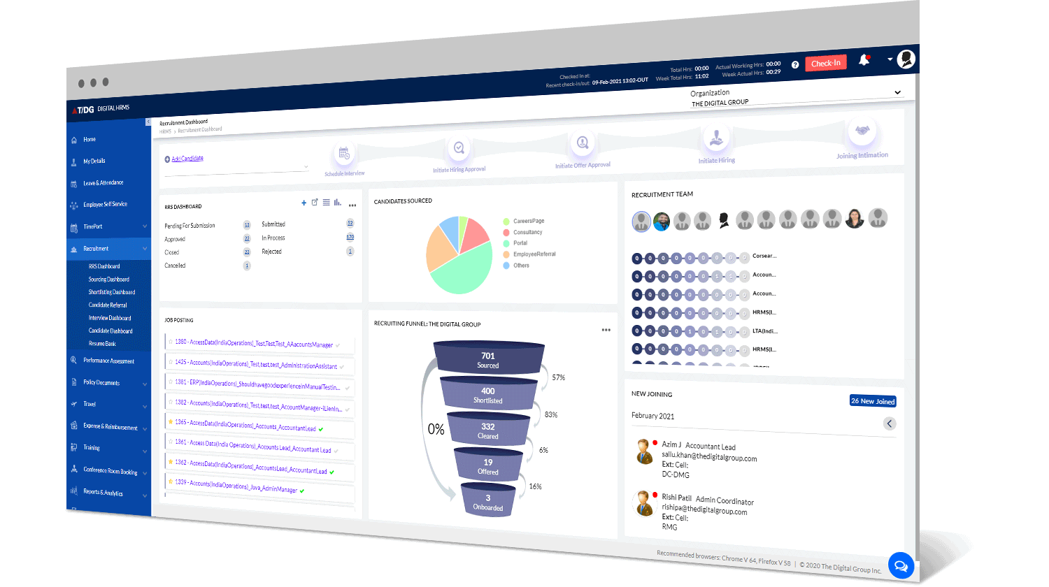 HRMS Recruitmtnet